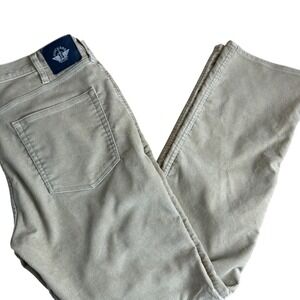SALE Dockers Straight Fit Men's Corduroy Pants‎ Beige Casual Trousers Size 36x32